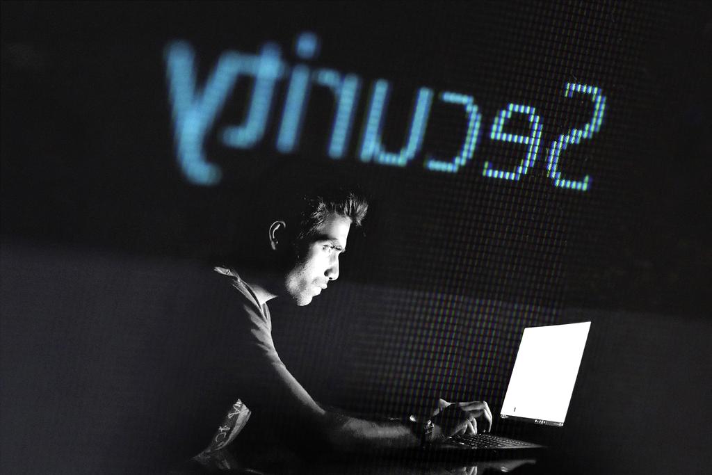 Cybersecurity consulting meeting illustration